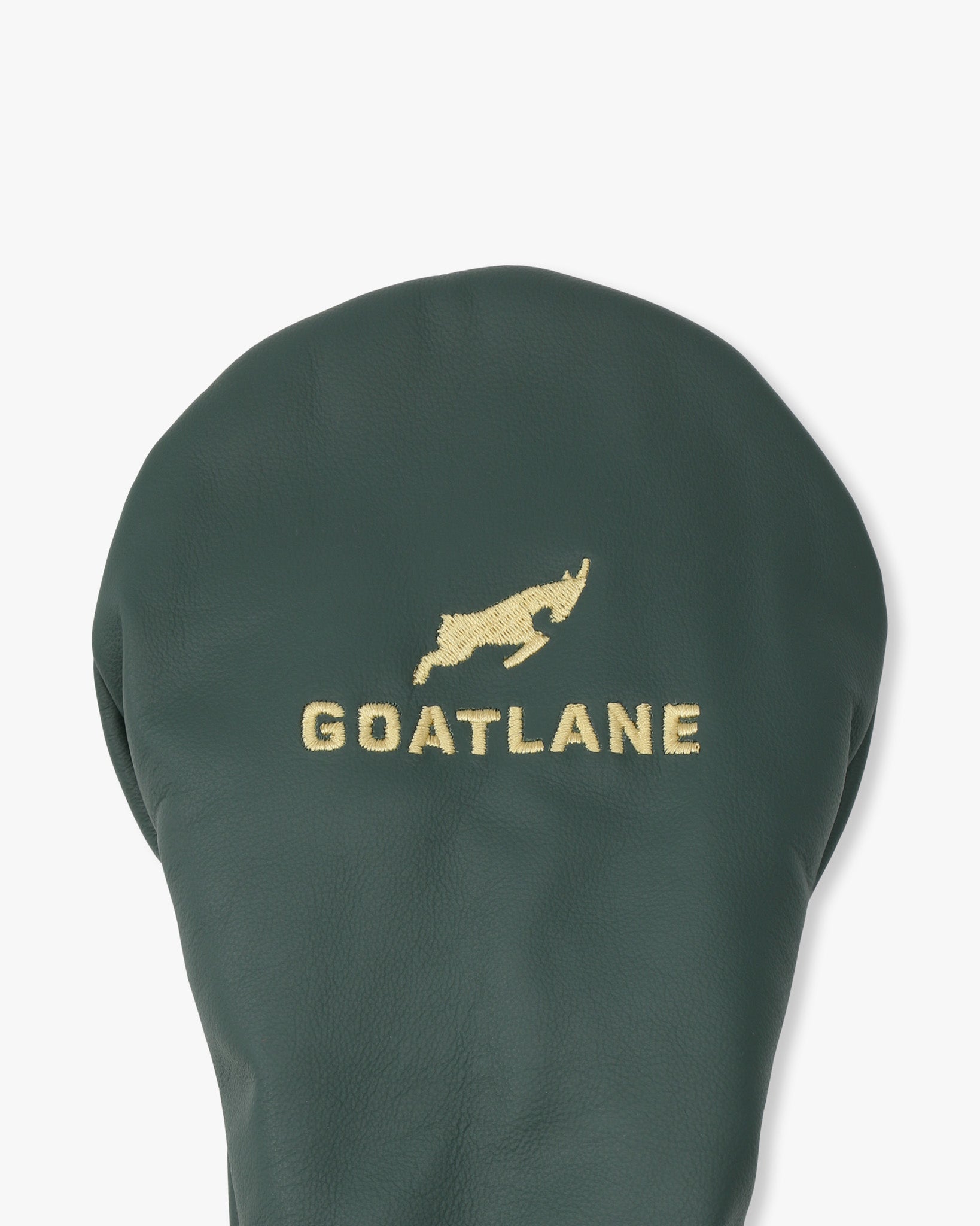 Green Leather Driver Cover