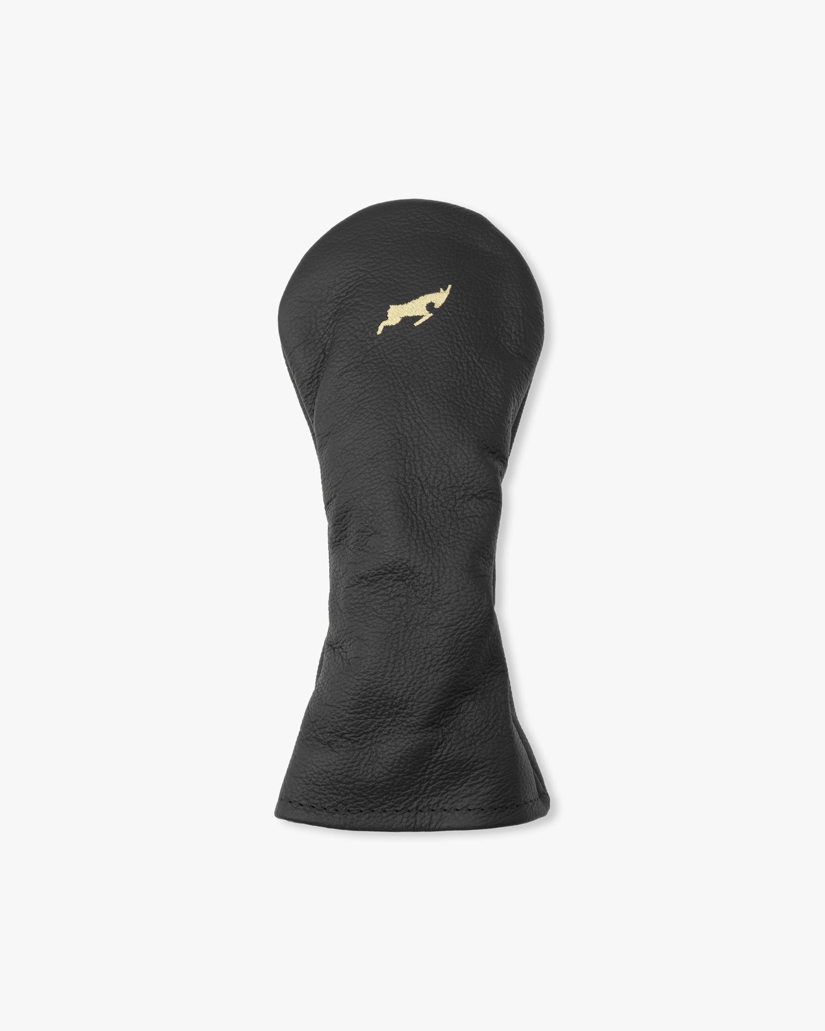 Black Leather Fairway Cover