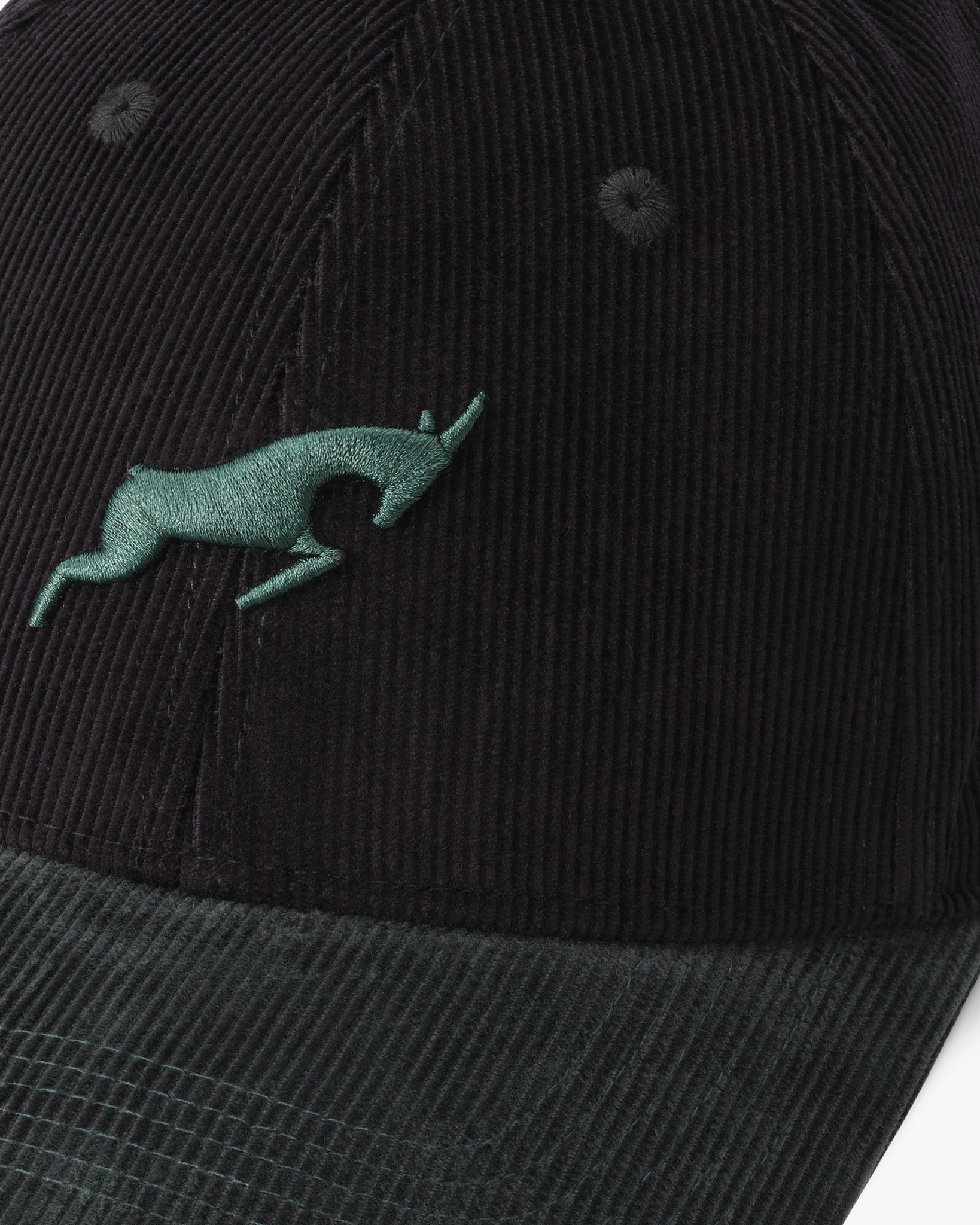Corduroy Golf Hat Black