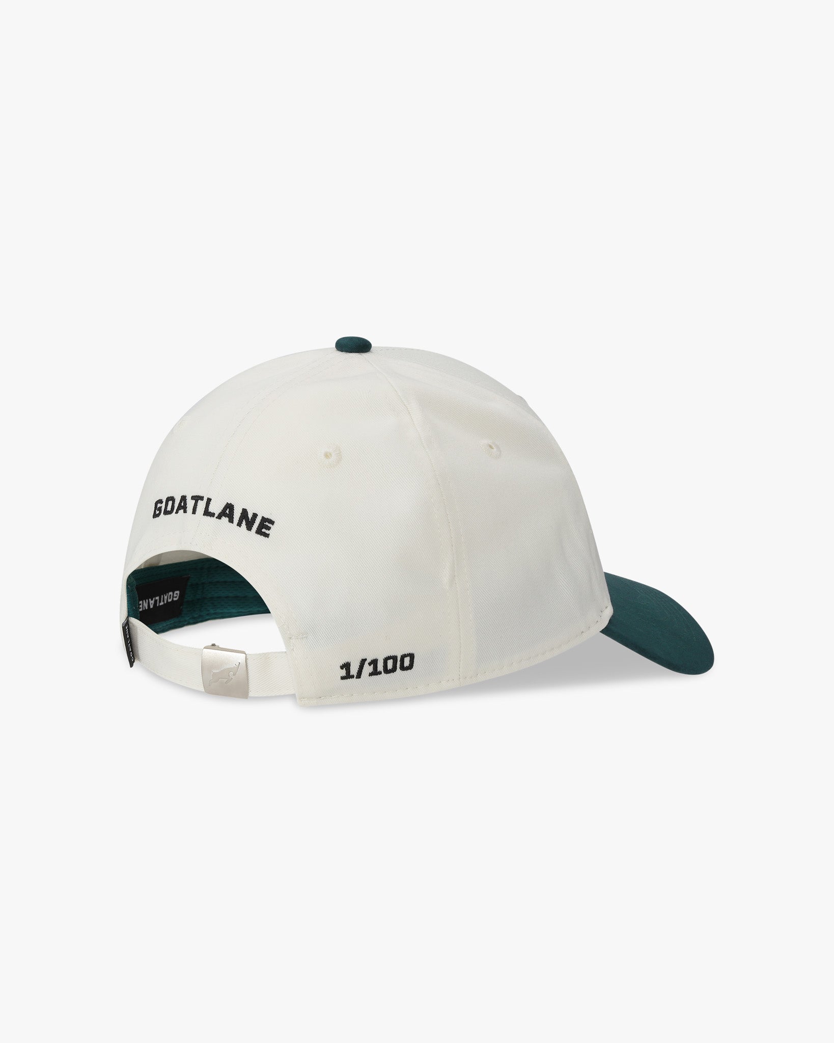 Golfkeps i canvas, krämgrön