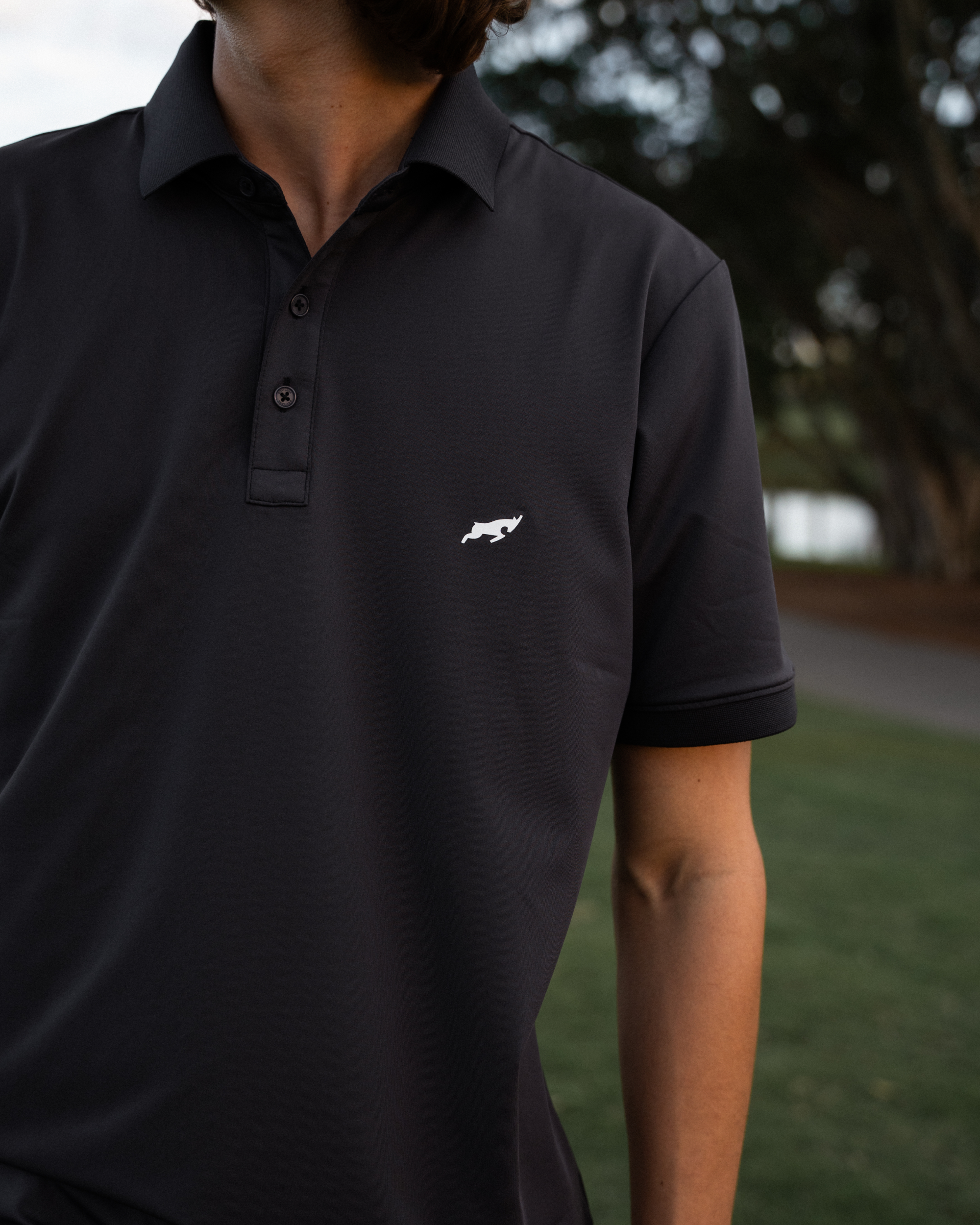 Golf Tech Polo Marinblå